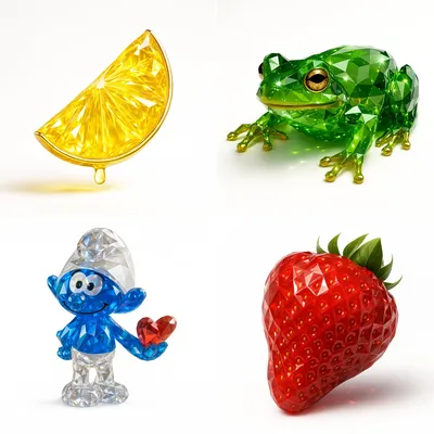 Rendered Gemstone generated by AIGH AI Graphics Hub