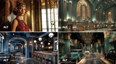 Art Deco Metropolis generated by AIGH AI Graphics Hub
