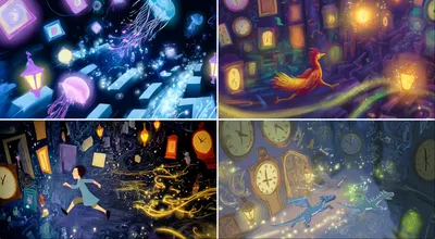 Through Dream Maze generated by AIGH AI Graphics Hub