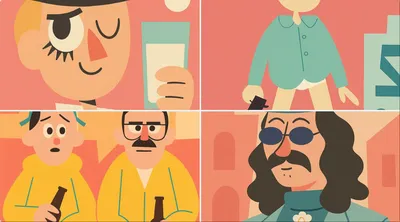 Cartoon Modern Style Illustration generated by AIGH AI Graphics Hub