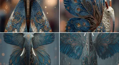 Surreal Bird Fantasy generated by AIGH AI Graphics Hub