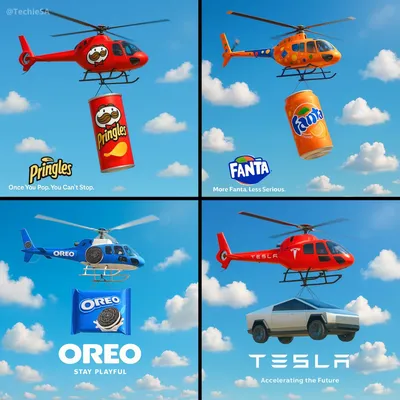 Helicopter Brand Ad generated by AIGH AI Graphics Hub