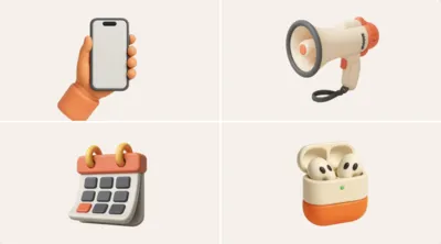 Interesting Blocky 3D World generated by AIGH AI Graphics Hub