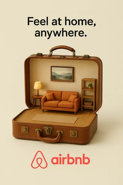 Create Airbnb Creative Ad generated by AIGH AI Graphics Hub
