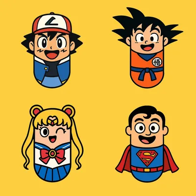 Cartoon Illustration Pill Character generated by AIGH AI Graphics Hub