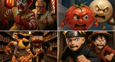 Running in a Narrow Corridor generated by AIGH AI Graphics Hub