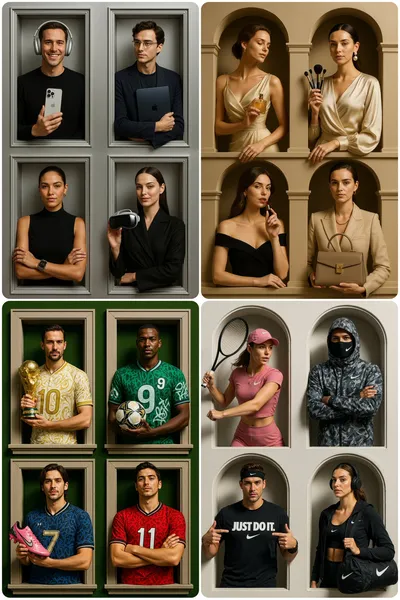 Luxury Brand Ad generated by AIGH AI Graphics Hub