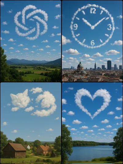 Art of Clouds generated by AIGH AI Graphics Hub