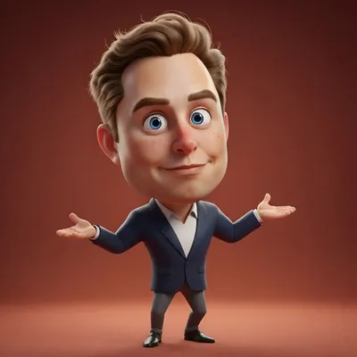 Turn celebrities into funny 3D cartoon portraits generated by AIGH AI Graphics Hub