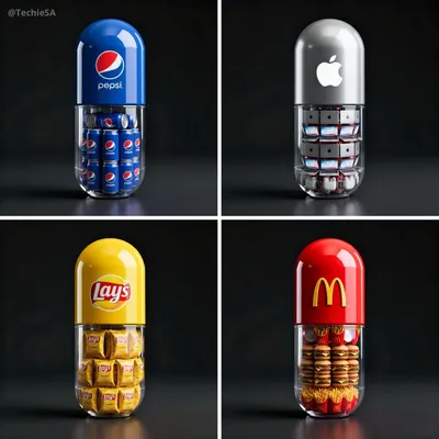 Brand 3D rendering of large capsule container generated by AIGH AI Graphics Hub