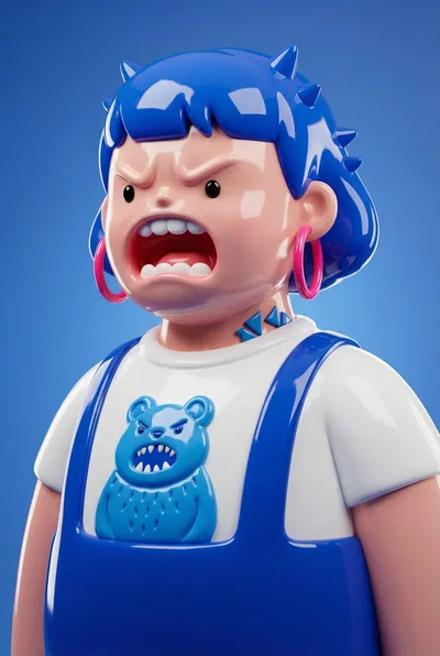 You can actually be very cute when you are angry generated by AIGH AI Graphics Hub