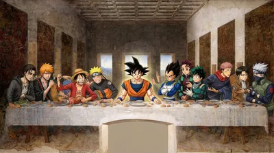 The Last Supper generated by AIGH AI Graphics Hub