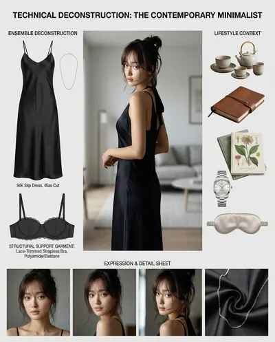 Wardrobe Disassembly and Style Analysis generated by AIGH AI Graphics Hub