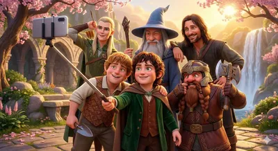 Pixar style 3D animation scene generated by AIGH AI Graphics Hub