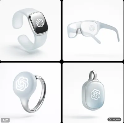 Future OpenAI Wearable Device generated by AIGH AI Graphics Hub